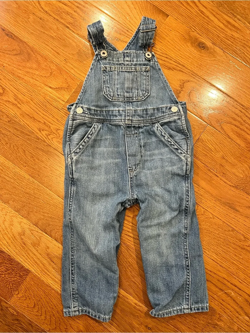 NWOT - baby GAP Denim Overalls - Blue